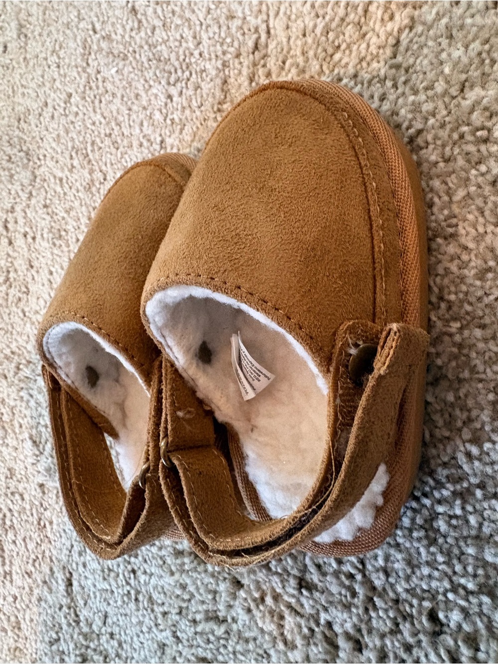Toddler Fleece-Lined Moccasin Slippers